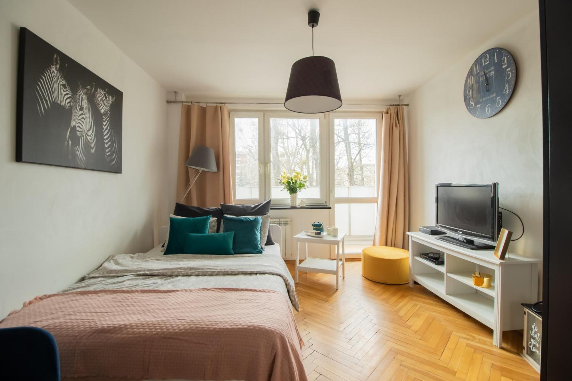 Piotrapartments - Bruna Green City Apartment Varsó Kültér fotó