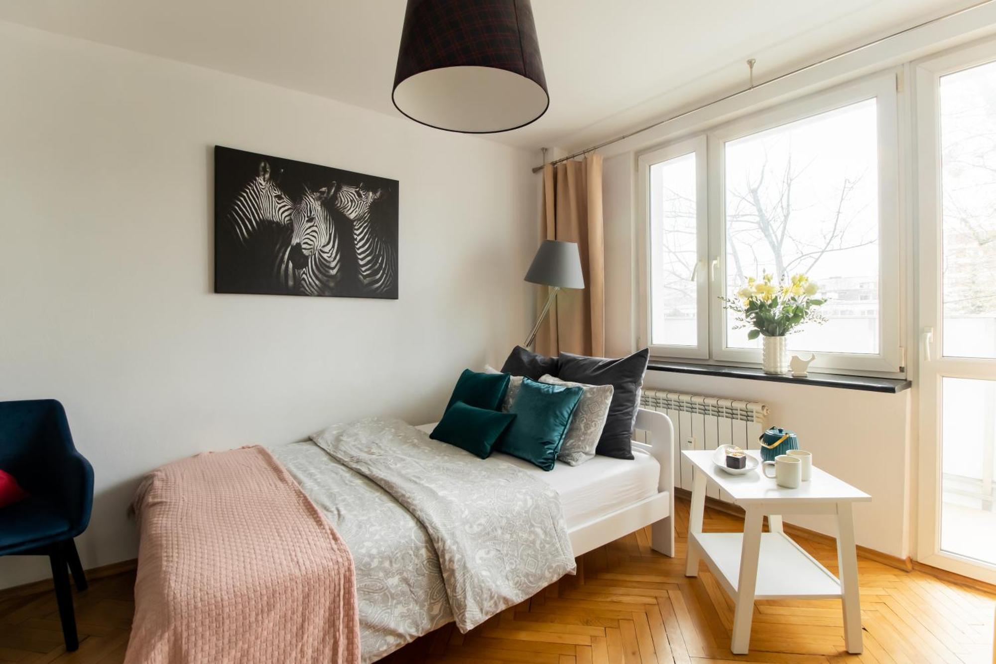 Piotrapartments - Bruna Green City Apartment Varsó Kültér fotó